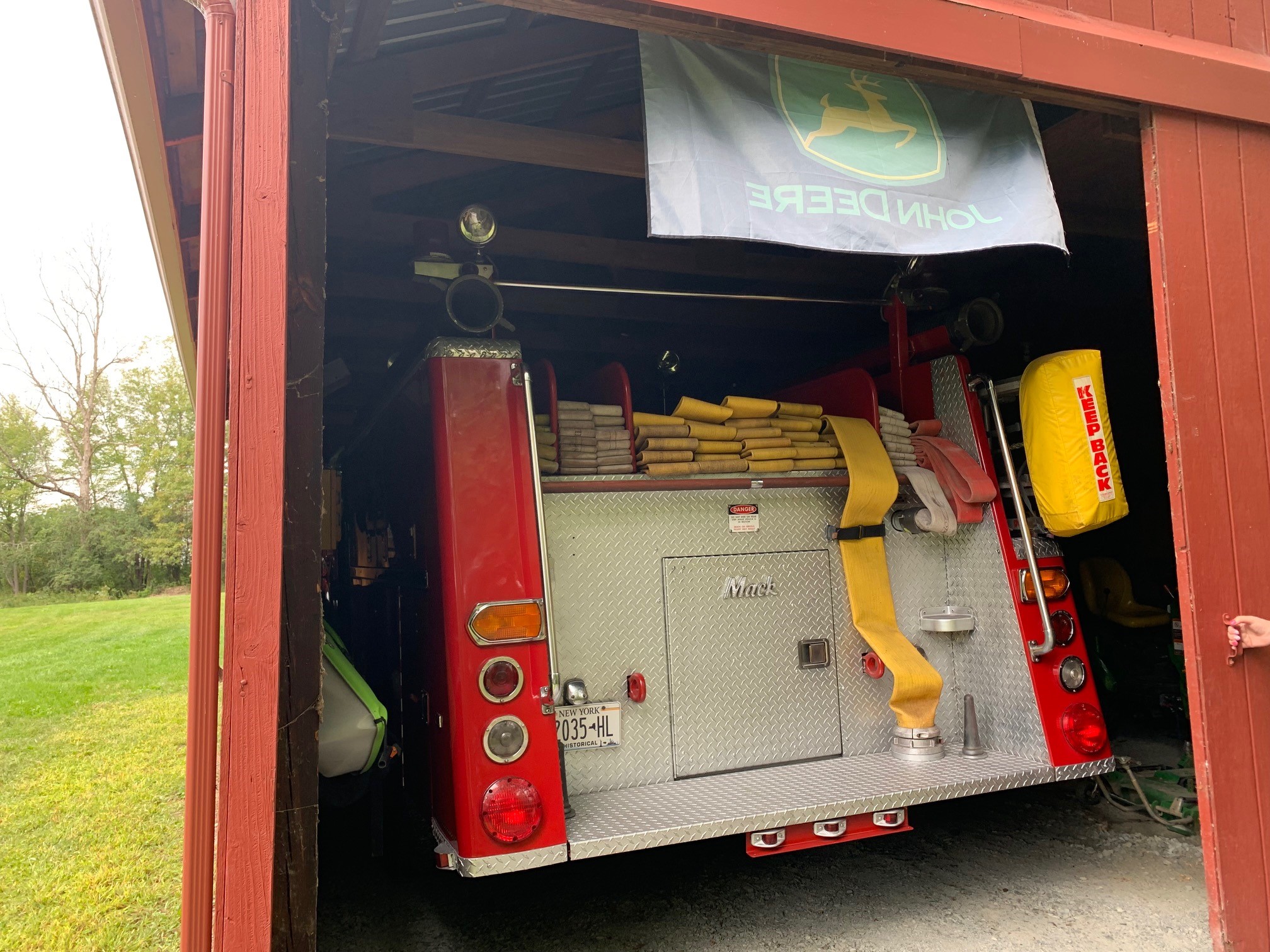 Engine Co 3 is off to Winter Storage