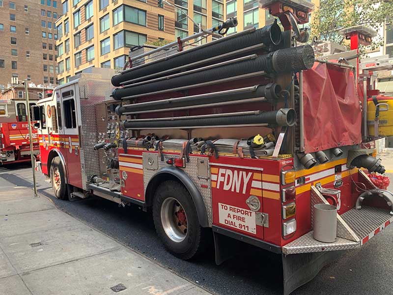 Engine 3 Visits FDNY Engine 3