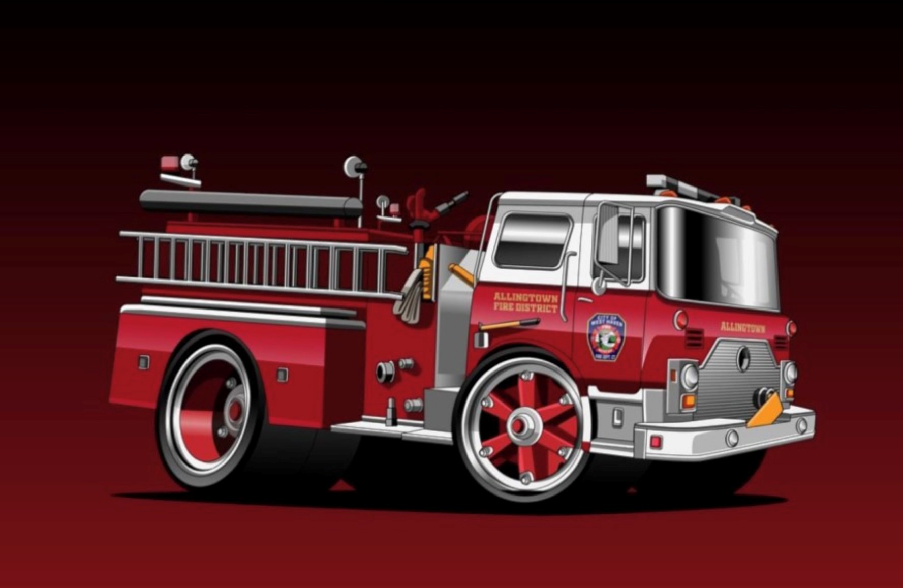 Engine 3 becomes a cartoon